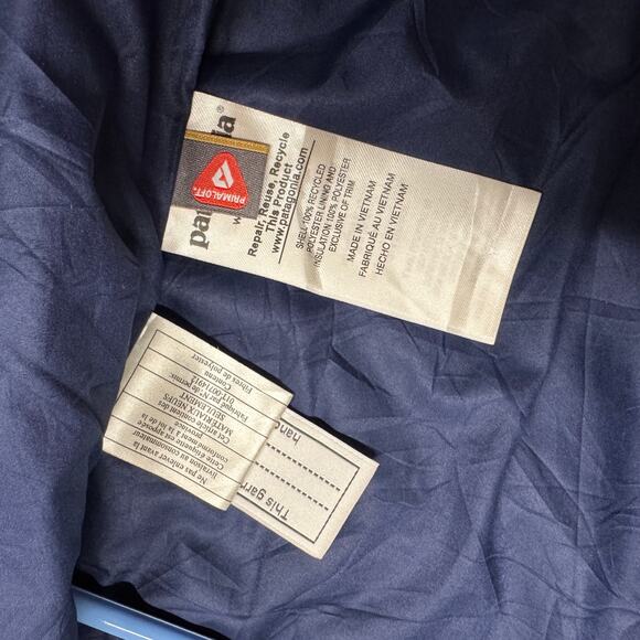 Patagonia Nano Puff Baby 3-6 Months Primaloft Insulated Jacket Quilted Navy - Picture 7 of 7